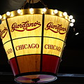 Giordano's Chicago Pizza Chandelier by Colleen Cornelius Giordano's Chicago Pizza Chandelier by Colleen Cornelius
