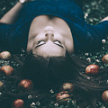 Girl in the Dark Forest Photograph by Inna Mosina Girl in the Dark Forest Photograph by Inna Mosina