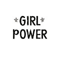 Girl Power- Design by Linda Woods Digital Art by Linda Woods Girl Power- Design by Linda Woods Digital Art by Linda Woods