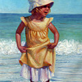 Girl with Bonnet Painting by Marie Witte Girl with Bonnet Painting by Marie Witte