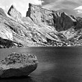 Glacial Erratic at Deep Lake Black and White Photograph by Brett Pelletier Glacial Erratic at Deep Lake Black and White Photograph by Brett Pelletier