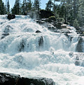Glen Alpine Falls Mist Photograph by Joe Lach Glen Alpine Falls Mist Photograph by Joe Lach