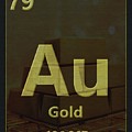 Gold Periodic Table by Dan Sproul Gold Periodic Table by Dan Sproul
