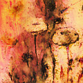 Golden Flowers Painting by Claire Bull Golden Flowers Painting by Claire Bull