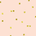 Golden scattered confetti pattern, baby pink background Digital Art by Tina Lavoie Golden scattered confetti pattern, baby pink background Digital Art by Tina Lavoie