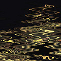 Golden Shimmers on a Dark Sea Digital Art by Gina Harrison Golden Shimmers on a Dark Sea Digital Art by Gina Harrison