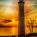Golden Sunset At Little Sable Photograph by Nick Zelinsky Jr Golden Sunset At Little Sable Photograph by Nick Zelinsky Jr