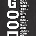Good Things Mixed Media by Linda Woods Good Things Mixed Media by Linda Woods