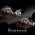 Gothic Girl Forever Bat Wing Digital Art by Rolando Burbon Gothic Girl Forever Bat Wing Digital Art by Rolando Burbon
