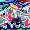 Urban Graffiti Art Abstract 1, North 11th Street, San Jose 1990 Photograph by Kathy Anselmo Urban Graffiti Art Abstract 1, North 11th Street, San Jose 1990 Photograph by Kathy Anselmo