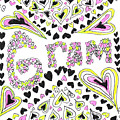 Gram Drawing by Carole Brecht Gram Drawing by Carole Brecht