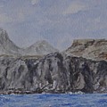 Gramvousa, Crete Painting by David Capon