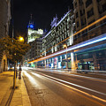 Gran Via Light Trails 1.0 Photograph by Yhun Suarez Gran Via Light Trails 1.0 Photograph by Yhun Suarez