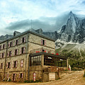 Grand Hotel du Montenvers Photograph by Chris Boulton Grand Hotel du Montenvers Photograph by Chris Boulton