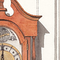 Grandfather Clock Painting by Ken Powers Grandfather Clock Painting by Ken Powers