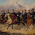 Grant and His Generals Painting by War Is Hell Store Grant and His Generals Painting by War Is Hell Store