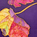 Grape Leaves Painting by Barbara Pease Grape Leaves Painting by Barbara Pease