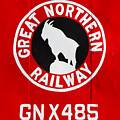 Great Northern Caboose Photograph by Todd Klassy Great Northern Caboose Photograph by Todd Klassy