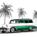 Green 56 Chevy Wagon by Peter Piatt Green 56 Chevy Wagon by Peter Piatt