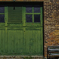 Green Door Shaker Wash House by Garry Gay Green Door Shaker Wash House by Garry Gay