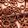 Guns Of Machine Mechanics by Jorgo Photography - Wall Art Gallery Guns Of Machine Mechanics by Jorgo Photography - Wall Art Gallery