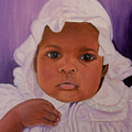 Haitian Baby Orphan Painting by Quwatha Valentine Haitian Baby Orphan Painting by Quwatha Valentine