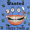 Happy Teeth Painting by Anthony Falbo Happy Teeth Painting by Anthony Falbo