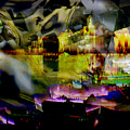Harbor Scene Through A Vodka Bottle by Seth Weaver Harbor Scene Through A Vodka Bottle by Seth Weaver