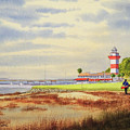 Harbor Town Golf Course 18th Hole Painting by Bill Holkham Harbor Town Golf Course 18th Hole Painting by Bill Holkham