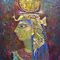 Hathor. Goddess of Egypt Painting by Valentina Kondrashova Hathor. Goddess of Egypt Painting by Valentina Kondrashova