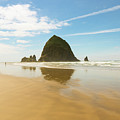 Haystack Rock Photograph by Veronica Batterson Haystack Rock Photograph by Veronica Batterson
