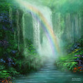 Healing Grotto Mixed Media by Carol Cavalaris Healing Grotto Mixed Media by Carol Cavalaris