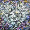 Heart Felt Painting by Amelie Simmons Heart Felt Painting by Amelie Simmons