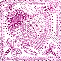 Hearts Drawing by Carole Brecht Hearts Drawing by Carole Brecht