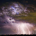 Highway 52 Storm Cell - Two and half Minutes Lightning Strikes Photograph by James BO Insogna Highway 52 Storm Cell - Two and half Minutes Lightning Strikes Photograph by James BO Insogna