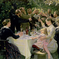 Hip Hip Hurrah by Peder Severin Kroyer Hip Hip Hurrah by Peder Severin Kroyer