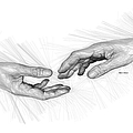 Hold My Hand Digital Art by Rafael Salazar Hold My Hand Digital Art by Rafael Salazar