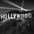 Hollywood Sign at Night Photograph by Richard Lund Hollywood Sign at Night Photograph by Richard Lund
