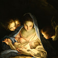 Holy Night Painting by Carlo Maratta Holy Night Painting by Carlo Maratta