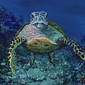 Home Of The Honu Painting by Darice Machel McGuire Home Of The Honu Painting by Darice Machel McGuire