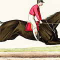 Horse Race Photograph by David Letts