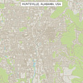 Huntsville Alabama US City Street Map Digital Art by Frank Ramspott Huntsville Alabama US City Street Map Digital Art by Frank Ramspott