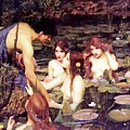 Hylas and the Nymphs Painting by John William Waterhouse Hylas and the Nymphs Painting by John William Waterhouse