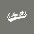 I Am Art Swoosh- Art by Linda Woods Digital Art by Linda Woods I Am Art Swoosh- Art by Linda Woods Digital Art by Linda Woods