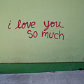 I love you so much mural in Austin is an local favorite artistic Beach ...