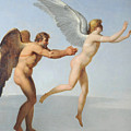 Icarus and Daedalus Painting by Charles Paul Landon Icarus and Daedalus Painting by Charles Paul Landon