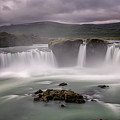Iceland Waterfall Photograph by Tom Singleton Iceland Waterfall Photograph by Tom Singleton