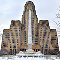 Iconic Buffalo City Hall in Winter Photograph by Nicole Lloyd Iconic Buffalo City Hall in Winter Photograph by Nicole Lloyd