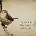 If You Want To Fly Photograph by Cathy Kovarik If You Want To Fly Photograph by Cathy Kovarik