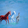 Il futuro ci viene incontro Painting by Enrico Garff Il futuro ci viene incontro Painting by Enrico Garff